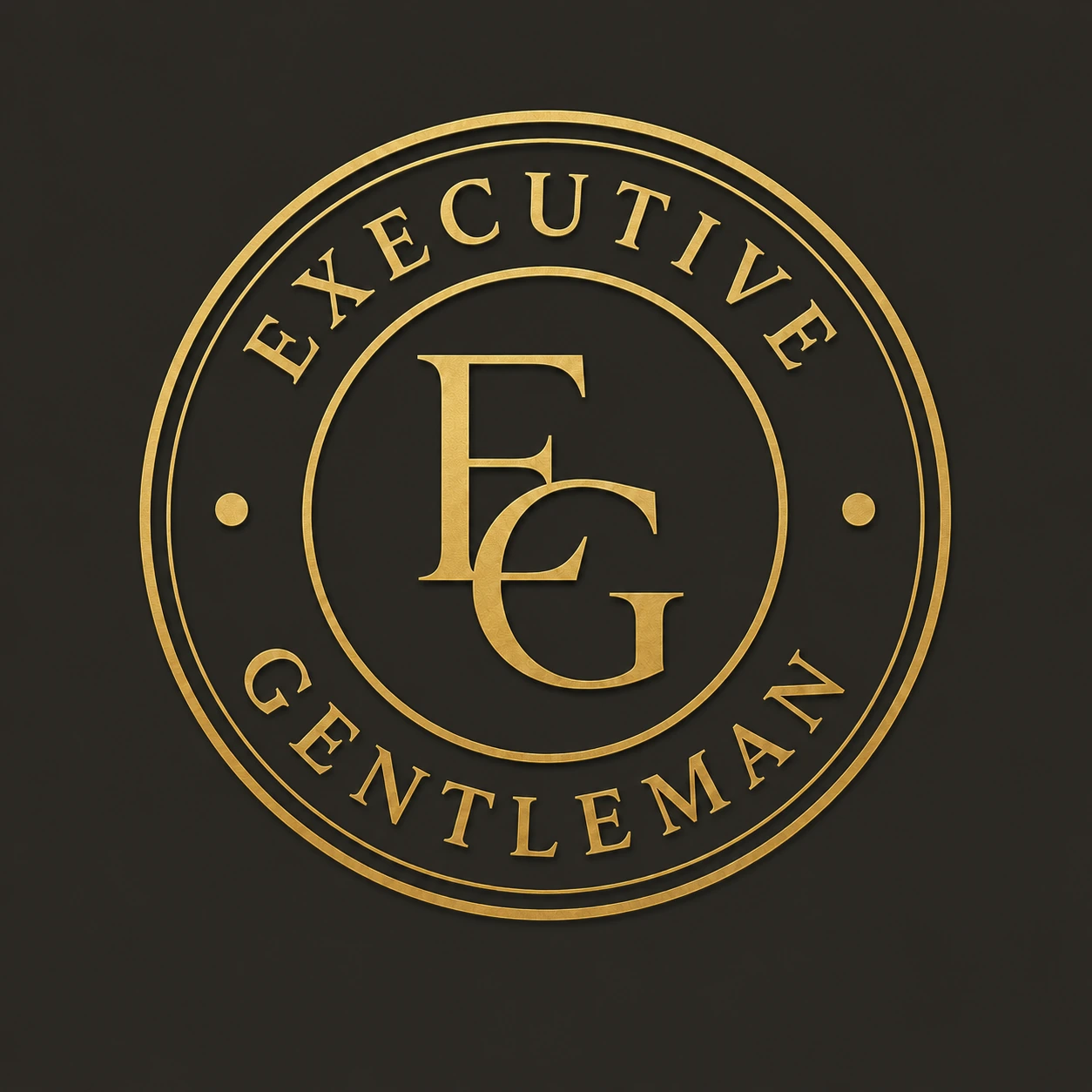 The Executive Gentleman EG monogram seal